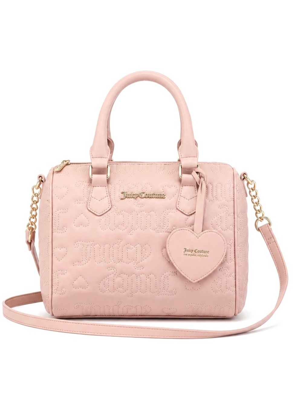 Juicy Couture Trending Pink Heart Bag Fame Satchel Bag NWT $99+